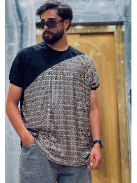 تیشرت یقه گرد سایز بزرگ کد 1154